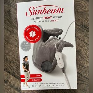Sunbeam Gray Renue Heat Wrap
